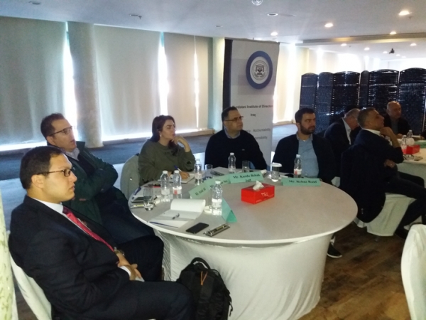 Principle of Corporate Governance Training Course - in Sulaimaniya / December